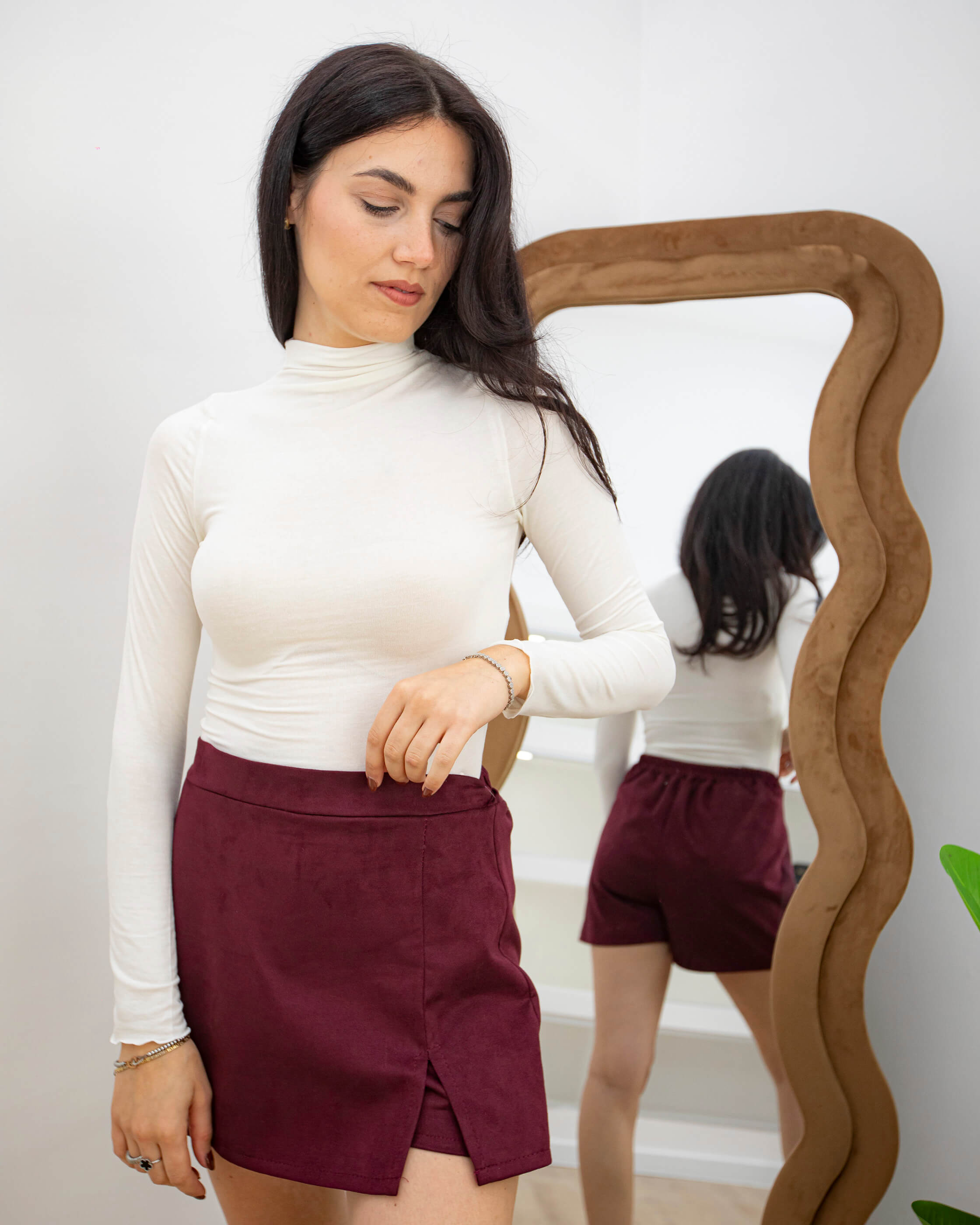 Pantagonna Nina burgundy