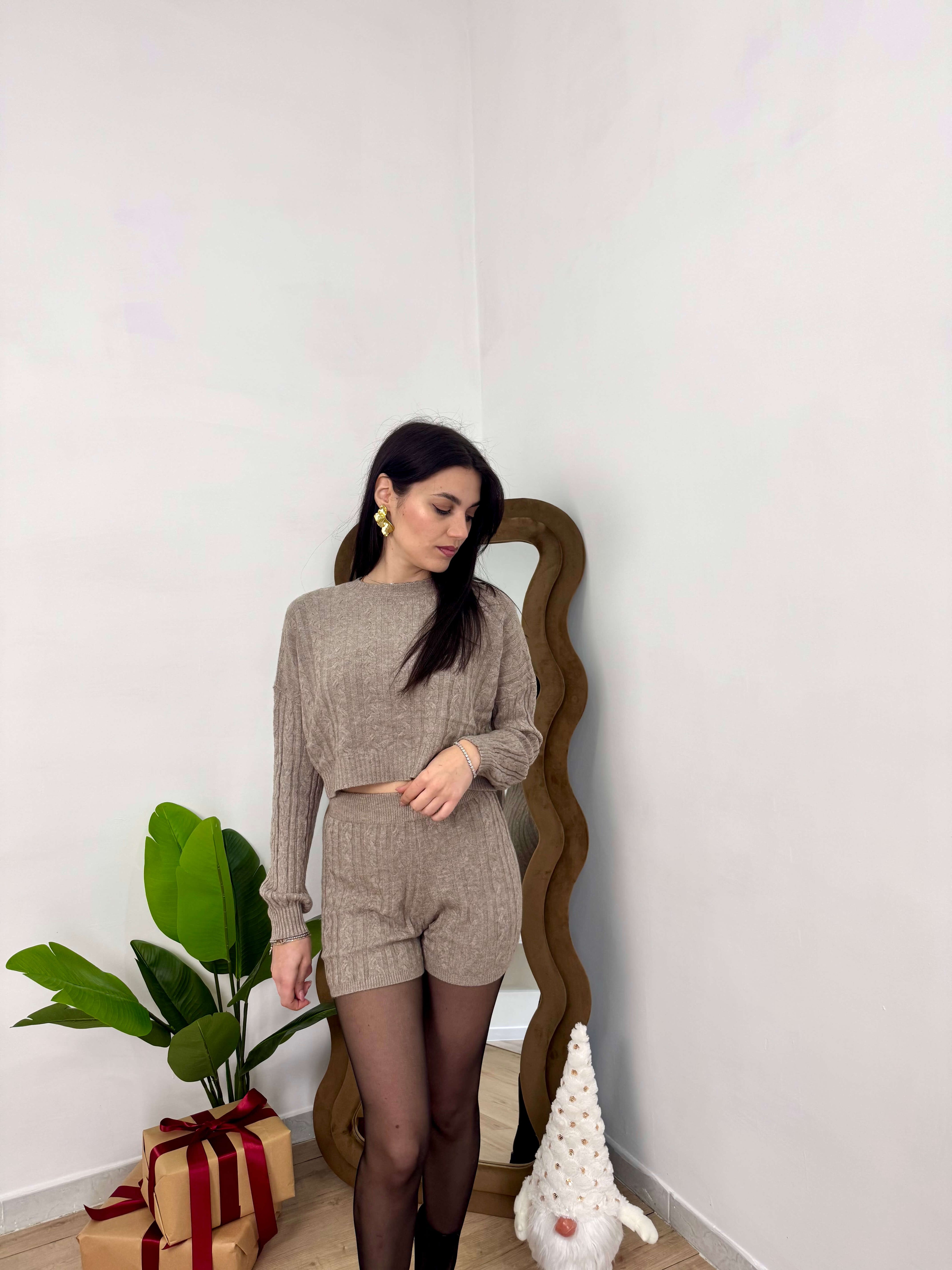 Cord-set Different beige