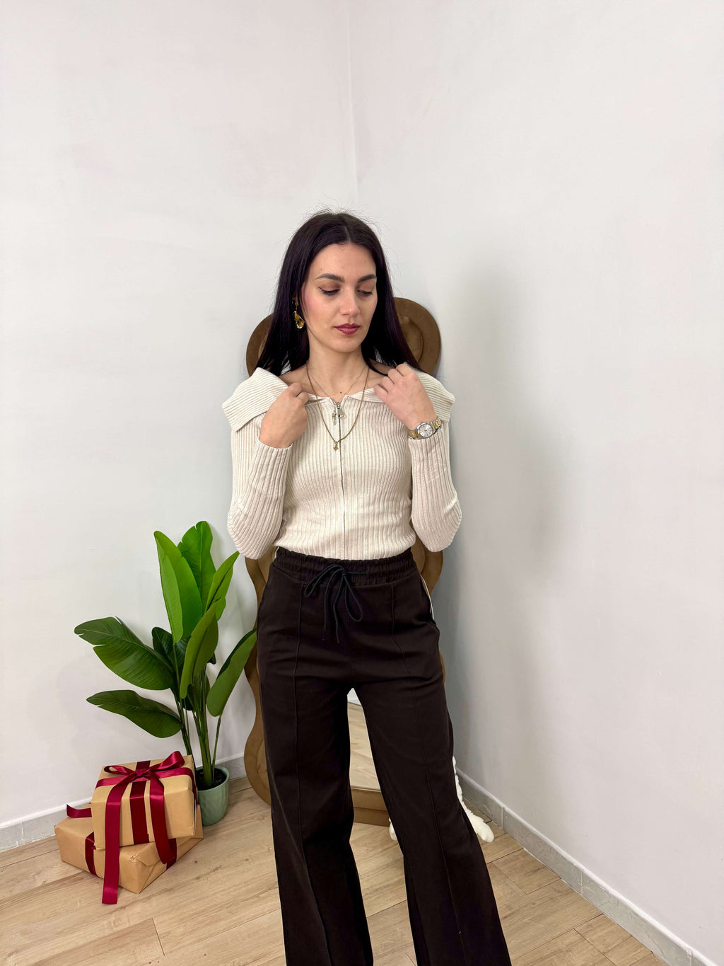 Maglioncino Lucy beige