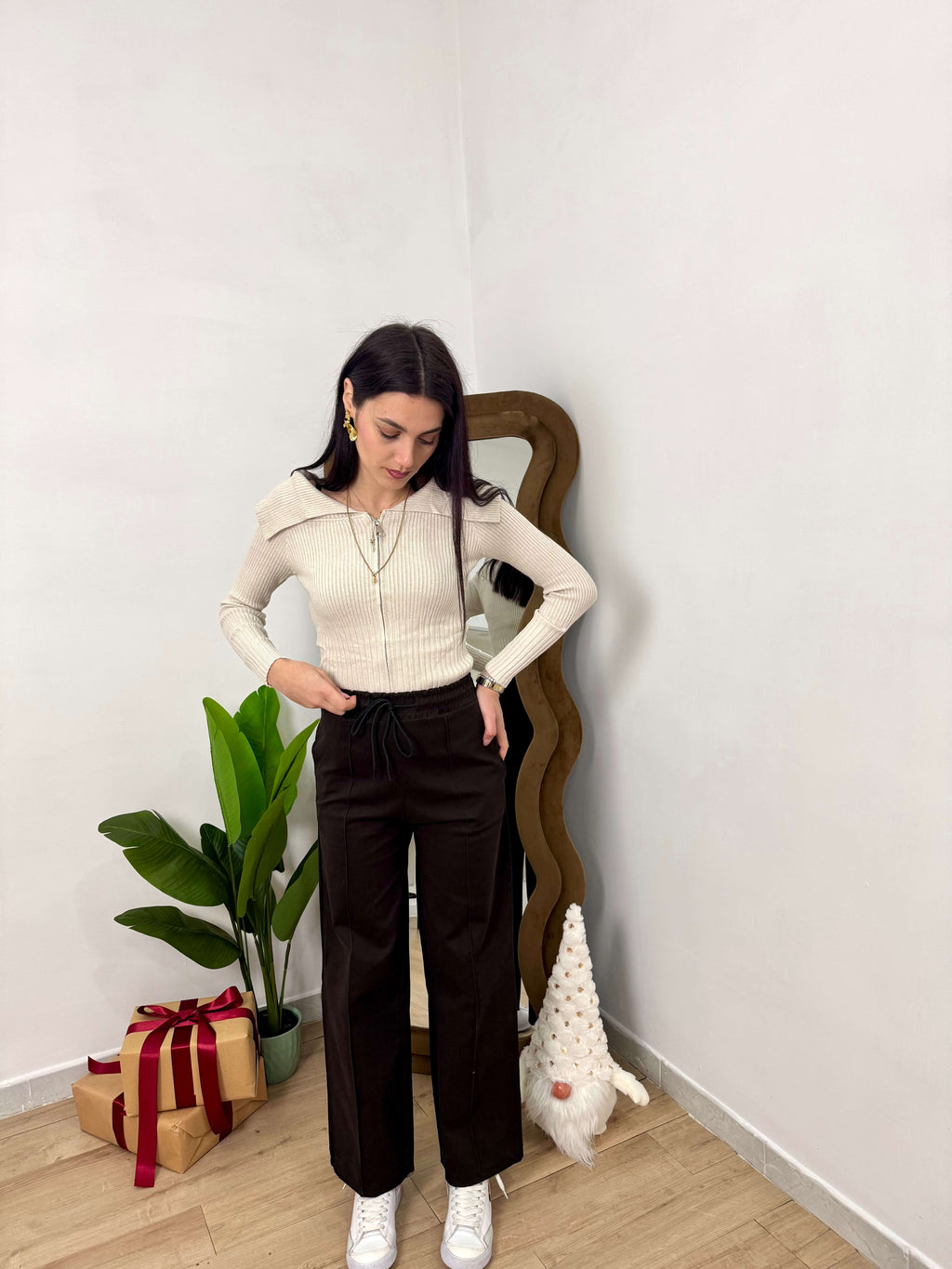 Pantalone Essential brown