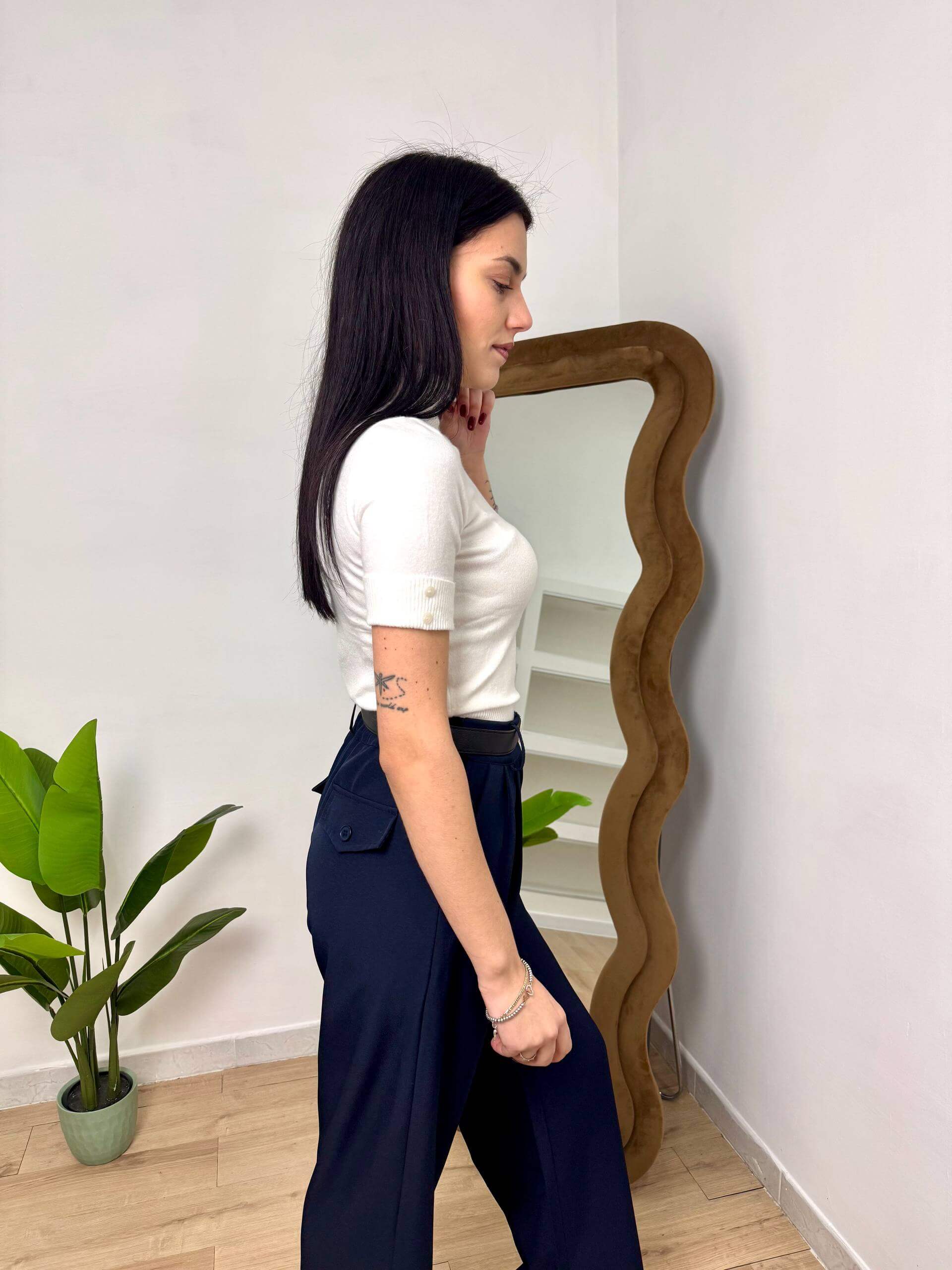 Maglioncino Meryl bianco