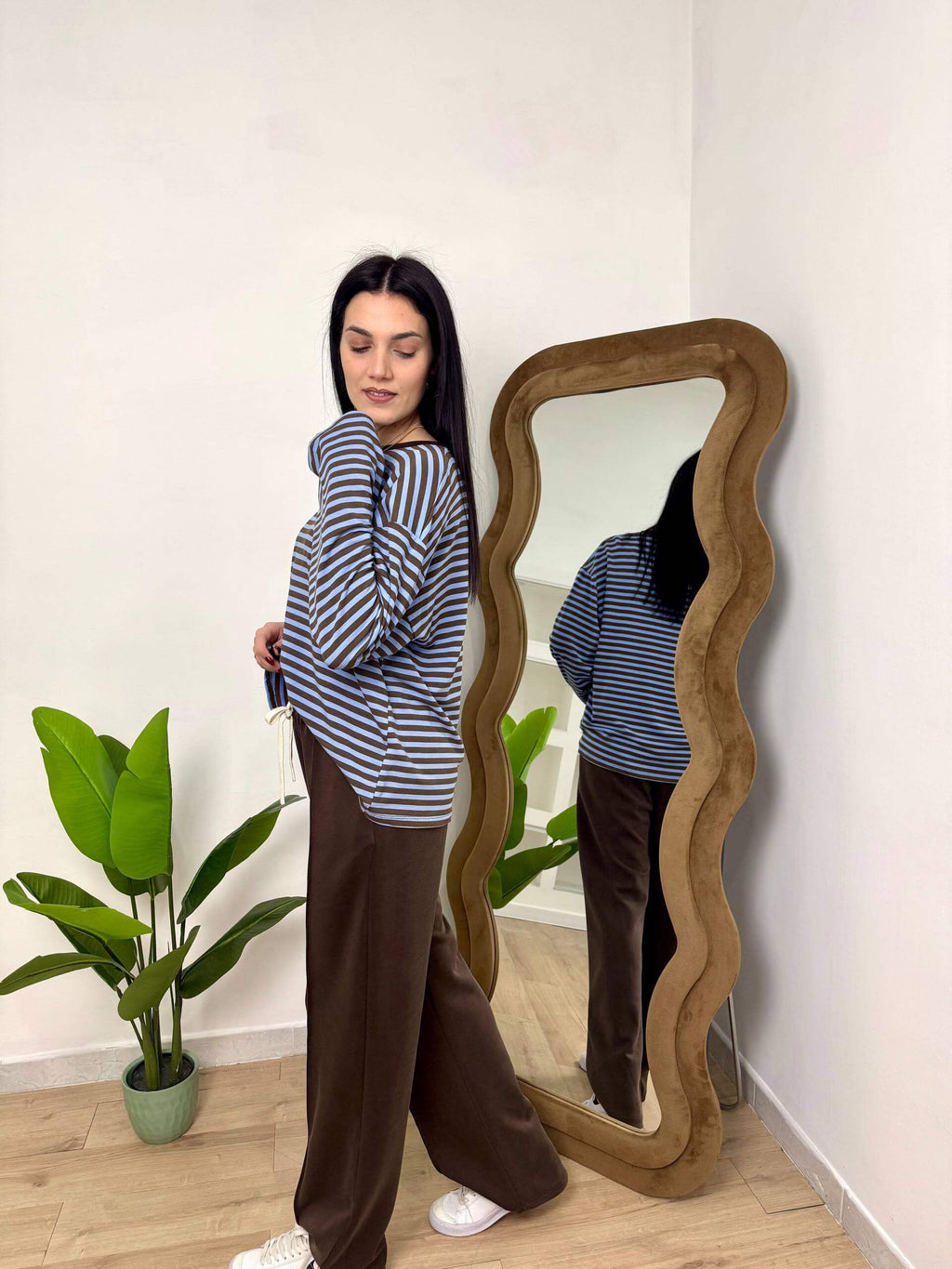 Pantalone Soft marrone